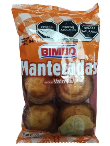 MANTECADAS VAINILLA 188 G