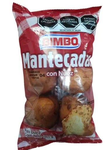 MANTECADAS NUEZ 184.5 G