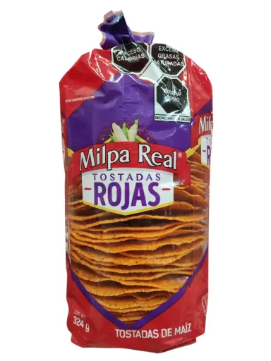 MILPA REAL TOSTADAS ROJAS 324 G