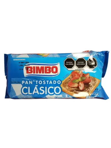 BIMBO PAN TOSTADO CLASICO 210 G