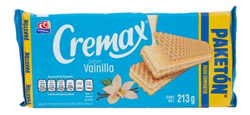 CREMAX VAINILLA 213 G
