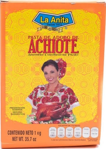 LA ANITA ACHIOTE 1 KG 