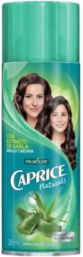 CAPRICE SPRAY PROFESIONAL BRILLO Y AROMA CON EXTRACTO DE SABILA 316 ML