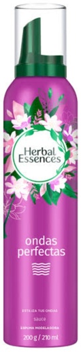 HERBAL ESSENCES ESPUMA MODELADORA ONDAS PERFECTAS 200 G 