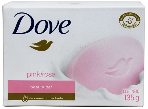 DOVE JABON PINK/ROSA 135 G