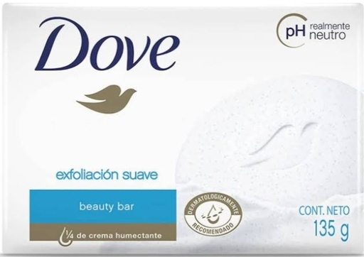 DOVE JABON EXFOLIACION SUAVE 135 G 