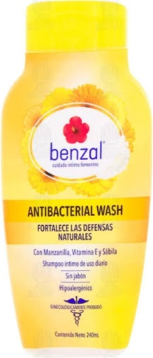 BENZAL MANZANILLA, VITAMINA E Y SABILA 240 ML 