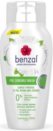 BENZAL INTIMO PIEL SENSIBLE  WASH 240 ML 