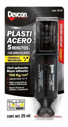 DEVCON PLASTIACERO SECADO RAPIDO 25 ML (0308557)
