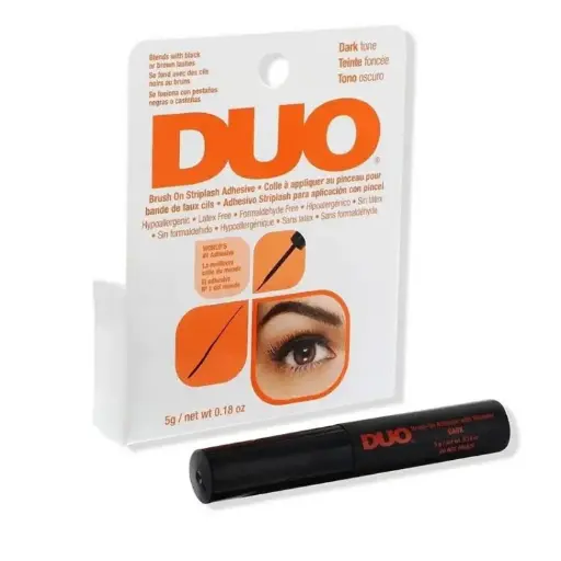 PEGAMENTO PARA PESTAÑAS DUO COLOR NEGRO