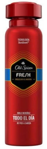 OLD SPICE FRESH FRESCURA Y MENTA DESODORANTE 150 ML