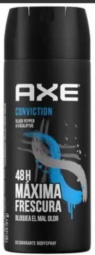 AXE CONVICTION BLACK PEPPER Y EUCALIPTUS 150 ML