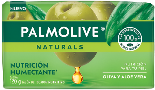 PALMOLIVE JABON OLIVA Y ALOE VERA 120 G