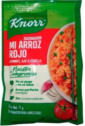 KNORR MI ARROZ ROJO 17 G