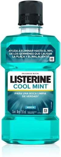 LISTERINE COOL MINT MENTA 250 ML