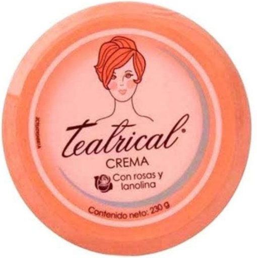 TEATRICAL CREMA CON ROSAS Y LANOLINA 230 G 
