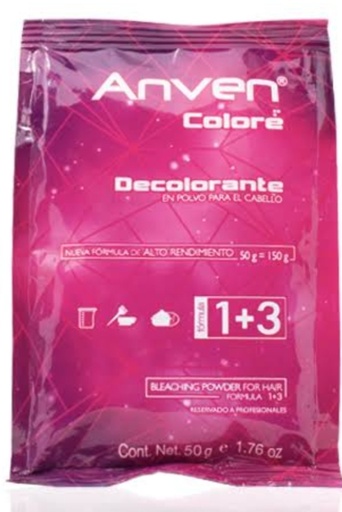 ANVEN DECOLORANTE EN POLVO 40 G 