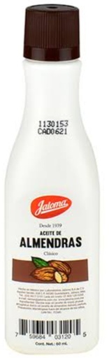 JALOMA ACEITE DE ALMENDRAS CLASICO 60 ML
