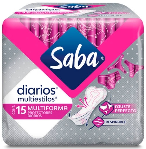 SABA DIARIOS MULTIESTILO 15 PIEZAS 