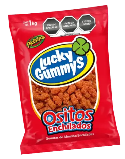 LUCKY GUMMYS OSITOS ENCHILADOS 1 KG