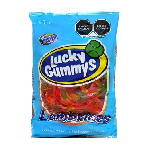 LUCKY GUMMYS LOMBRICES 1 KG
