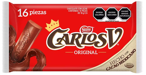 CARLOS V 288 G / 16 PIEZAS 7501058640826
