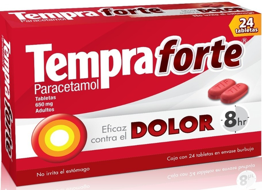 TEMPRA FORTE PARACETAMOL 650 MG (INDIVIDUAL)