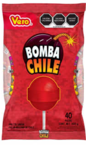 VERO BOMBA CHILE 40 PIEZAS 