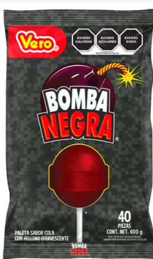 VERO BOMBA NEGRA 40 PIEZAS 