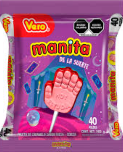 VERO MANITA DE LA SUERTE 40 PIEZAS 