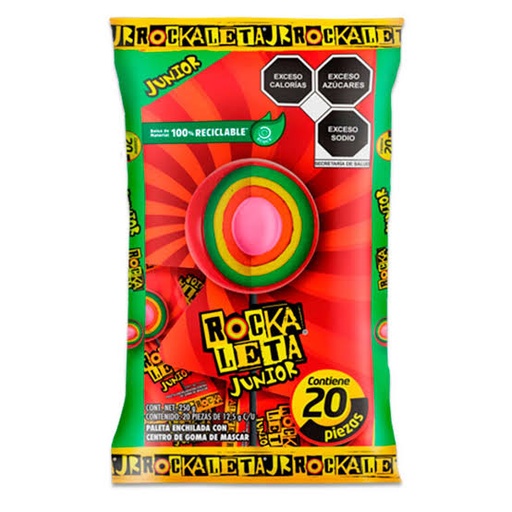 ROCKALETA JUNIOR 20 PIEZAS