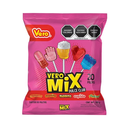 VERO MIX DULCE CLUB 20 PIEZAS