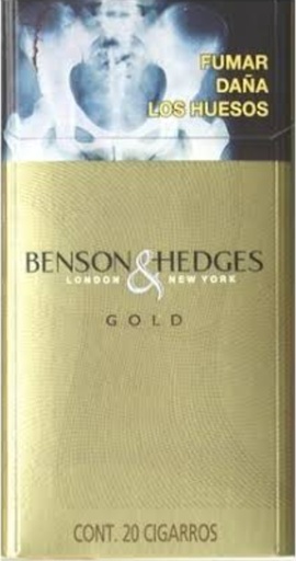 BENSON HEDGES GOLD 20 CIGARROS 