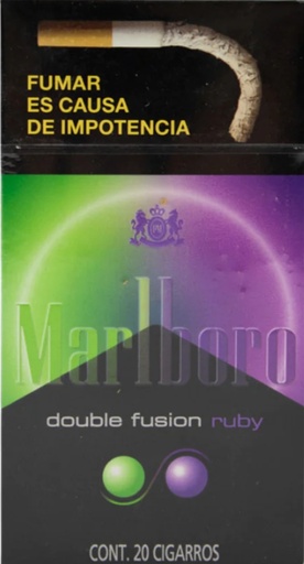 MARLBORO DOUBLE FUSION RUBY 20 CIGARROS 