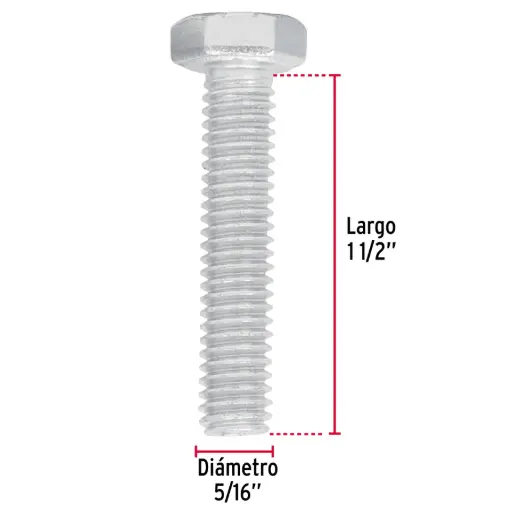 TORNILLO 5/16" X 1-1/2" (TO34)