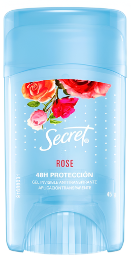 SECRET ROSE BARRA ANTITRANSPIRANTE 45 G