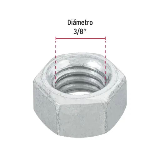 TUERCA 3/8" (TU2)