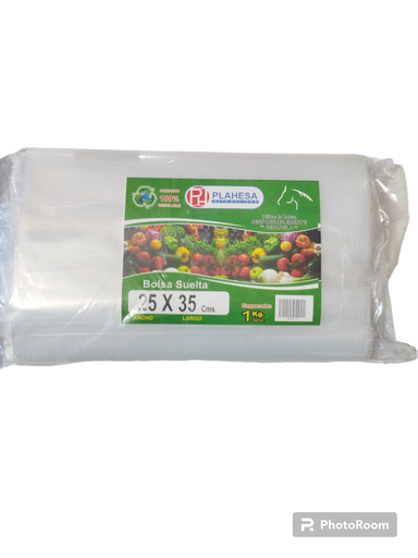 PLAHESA/REYMA BOLSA DE BAJA DENSIDAD 25 X 35 CM (KG)