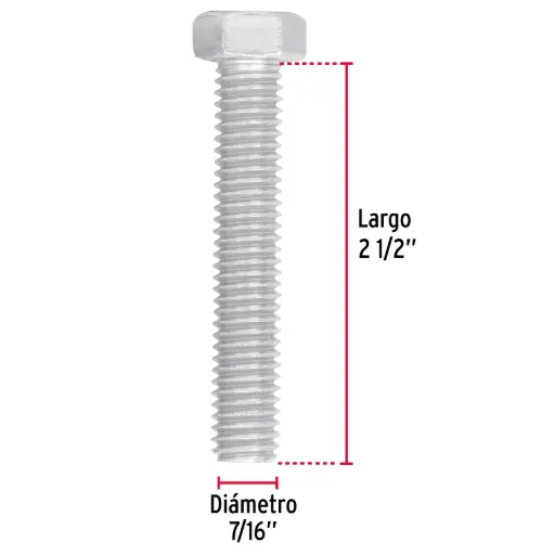 TORNILLO 7/16" X 2-1/2" (TO19)