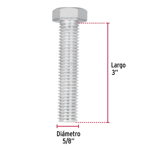 TORNILLO 5/8" X 3" (TO13)