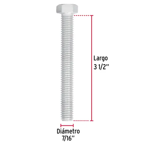 TORNILLO 7/16" X 3-1/2" (TO18)