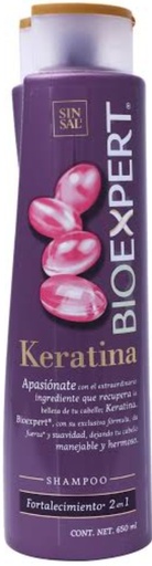 BIOEXPERT KERATINA SHAMPOO Y ACONDICIONADOR 650 ML