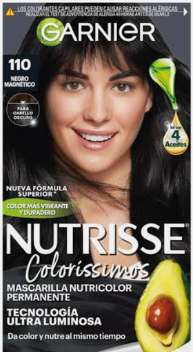 NUTRISSE TINTE #110 NEGRO MAGNETICO