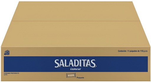 GAMESA SALADITAS CAJA 1.2 KG/11 PAQUETES