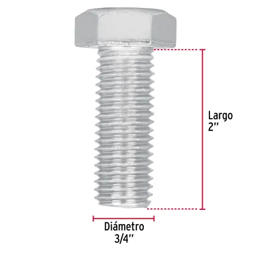 TORNILLO 3/4" X 2" (TO6)