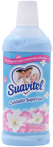 SUAVITEL CUIDADO SUPERIOR FRESCA PRIMAVERA 450 ML (AZUL CIELO)