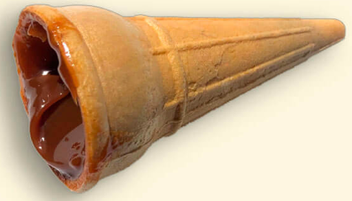 CONO DE DULCE DE LECHE