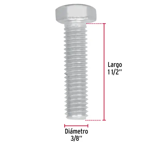TORNILLO 3/8" X 1-1/2" (TO38)