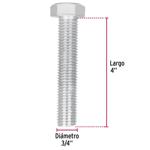 TORNILLO 3/4" X 4" (TO26)