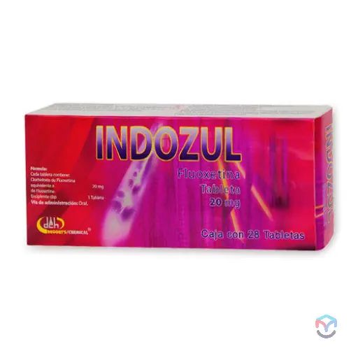 FLUOXETINA 20 MG 28 TABLETAS